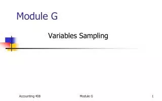 module g