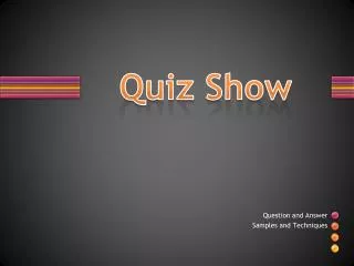 Quiz Show