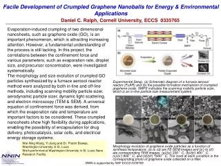 Facile Development of Crumpled Graphene Nanoballs for Energy &amp; Environmental Applications