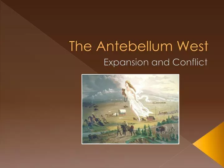 the antebellum west