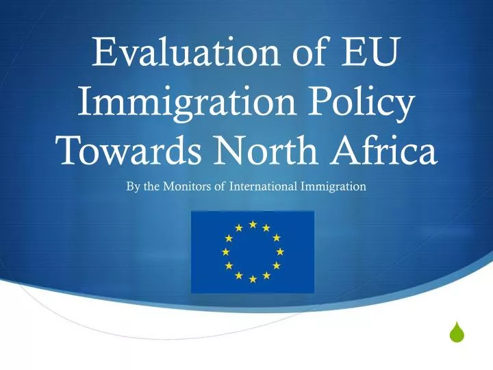 evaluation of eu immigration policy towards north africa