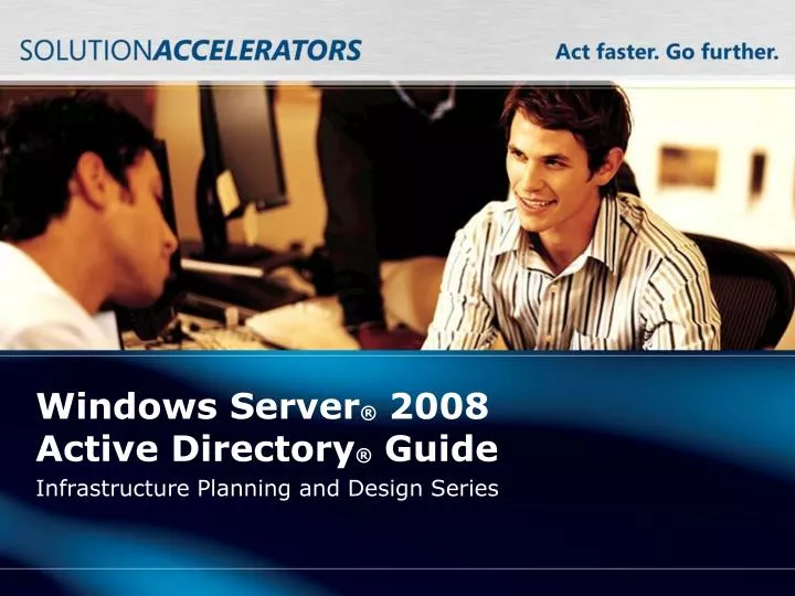 windows server 2008 active directory guide