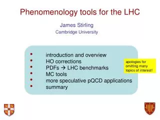 Phenomenology tools for the LHC