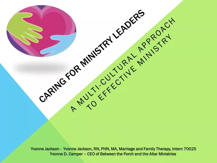 caring for ministry leaders