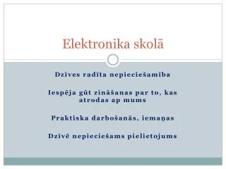 elektronika skol