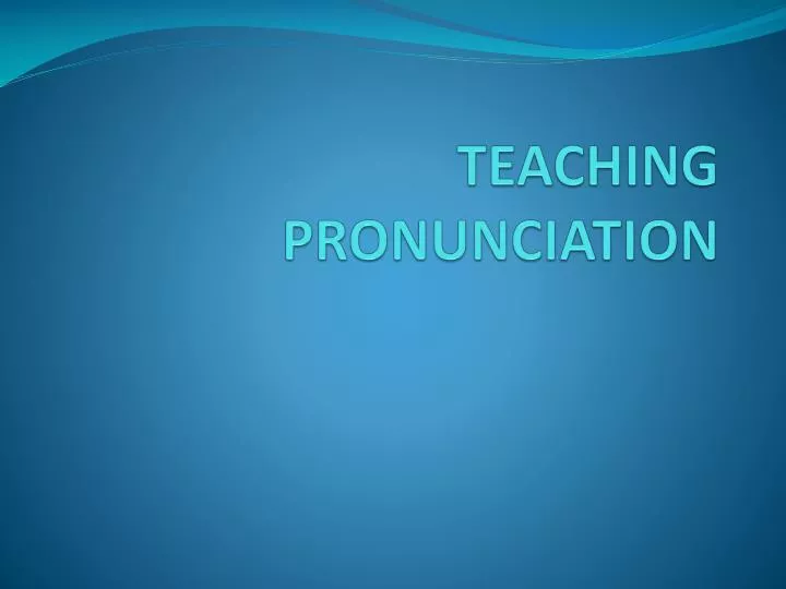 Explicit context presentation makes contrastive pronunciation easier to