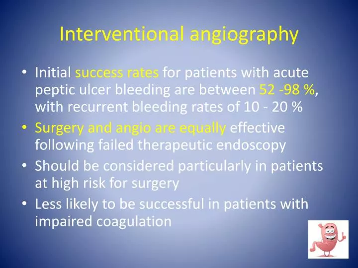 interventional angiography