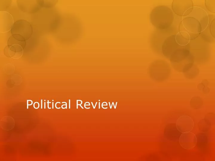 political review