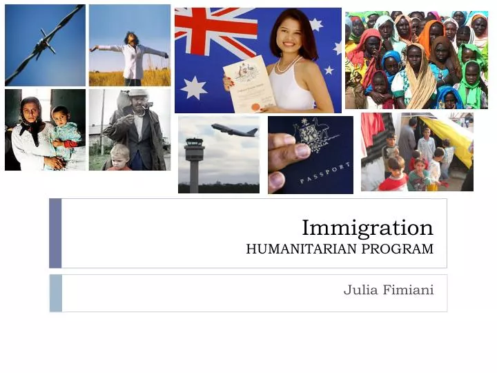 immigration humanitarian program