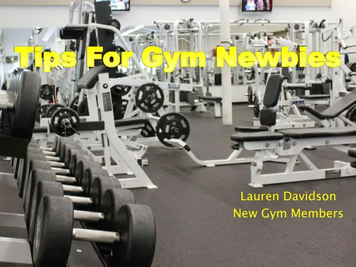 lauren davidson new gym members