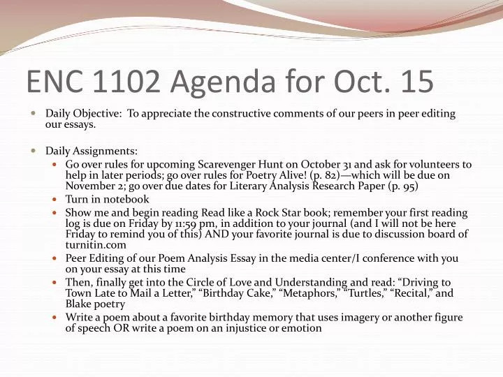 enc 1102 agenda for oct 15