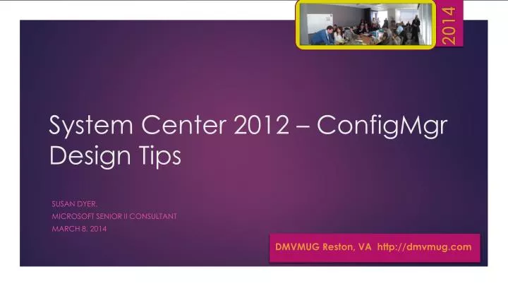 system center 2012 configmgr design tips
