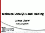 Technical Analysis and Trading