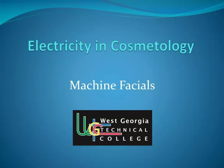 electricity in cosmetology