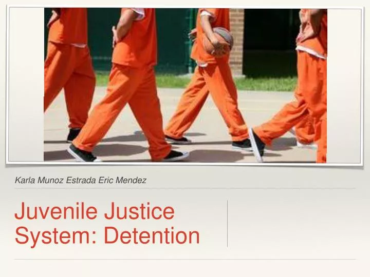 juvenile justice system detention