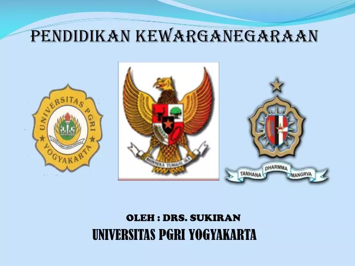 PPT - Pendidikan Kewarganegaraan PowerPoint Presentation, Free Download ...