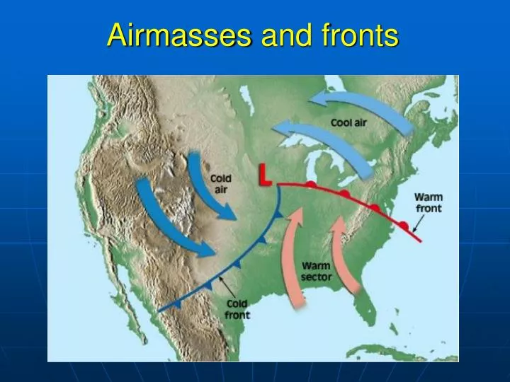 airmasses and fronts