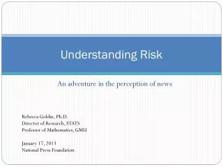 Understanding Risk