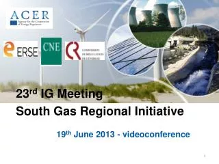 19 th June 2013 - videoconference