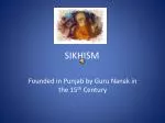 SIKHISM - slide 1