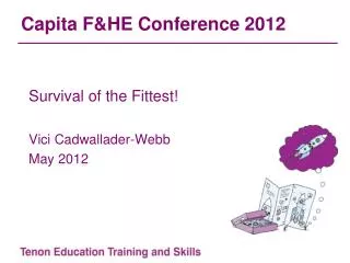 Capita F&amp;HE Conference 2012
