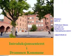 Introduksjonssenteret i Drammen Kommune