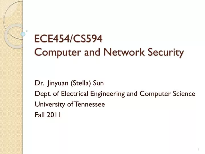 ece 454 cs594 computer and network security