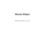 Movie Maker - slide 1
