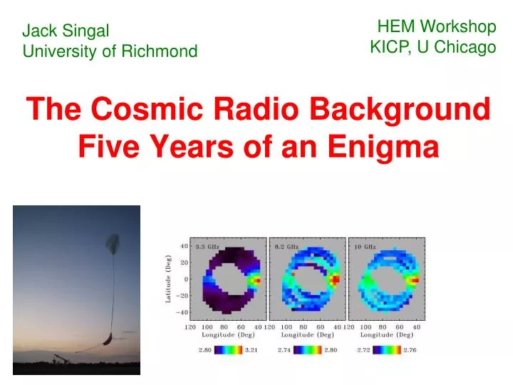 the cosmic radio background five years of an enigma