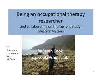 Dr Sarah Cook s.p.cook@shu.ac.uk