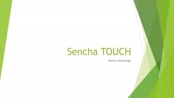 sencha touch