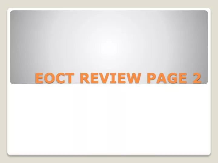 eoct review page 2