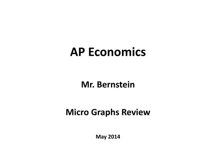 ap economics