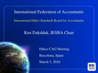 International Ethics Standards Board for Accountants