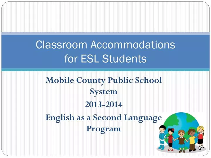 classroom accommodations for esl students