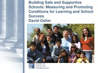 Bottom Line: Key Components of Safe &amp; Successful Schools