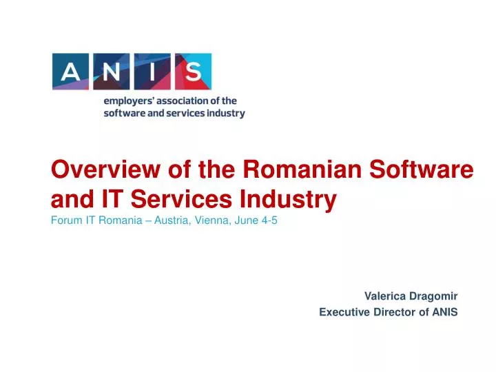 overview of the romanian software and it services industry