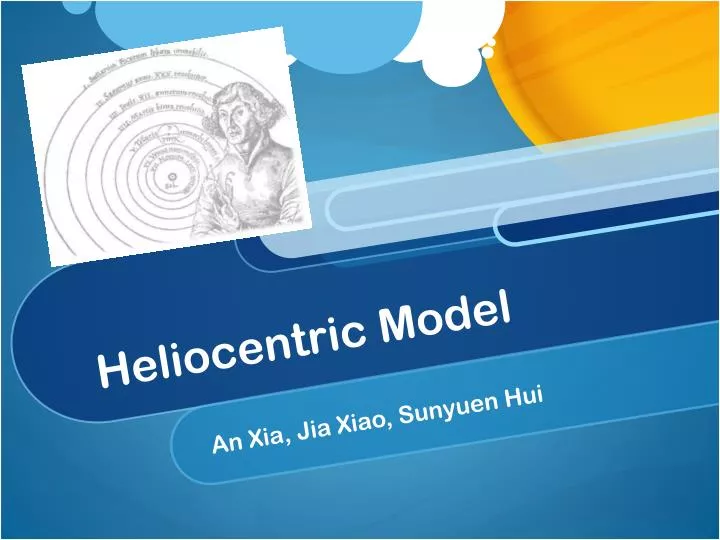 heliocentric model