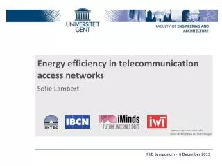 Energy efficiency in telecommunication access networks