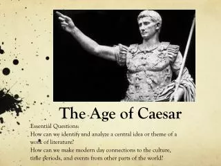 The Age of Caesar