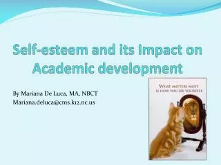 Self-esteem and its Impact on Academic development