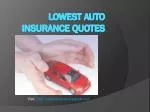 PPT - Auto insurance quotes California PowerPoint Presentation, free