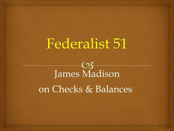 federalist 51