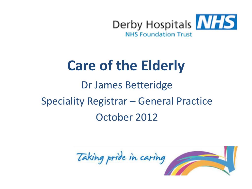PPT - Care of the Elderly PowerPoint Presentation, free download - ID ...