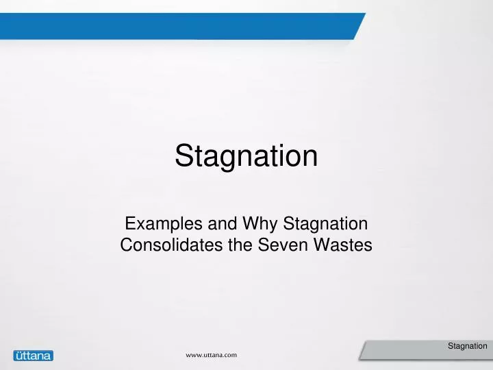 stagnation