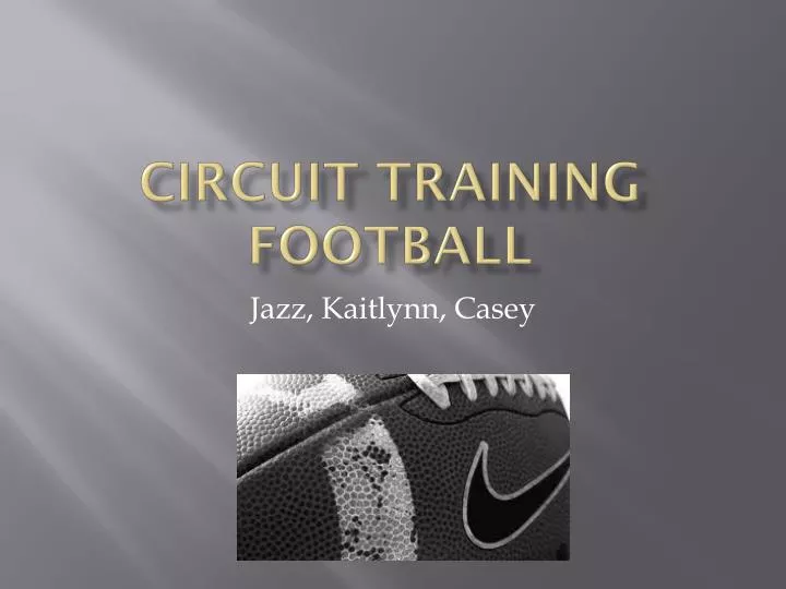 circuit training football