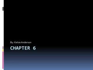 Chapter 6