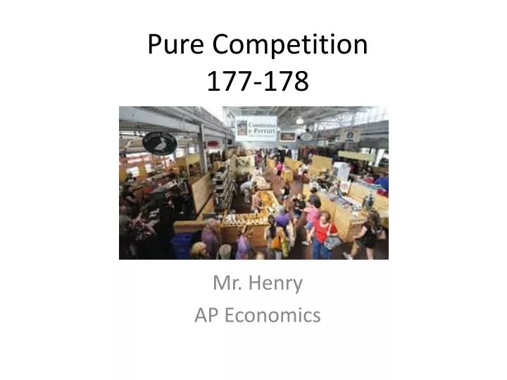 pure competition 177 178