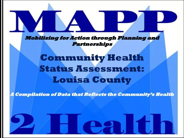community health status assessment louisa county