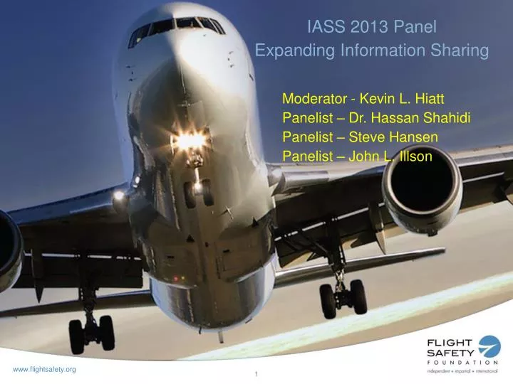 iass 2013 panel expanding information sharing